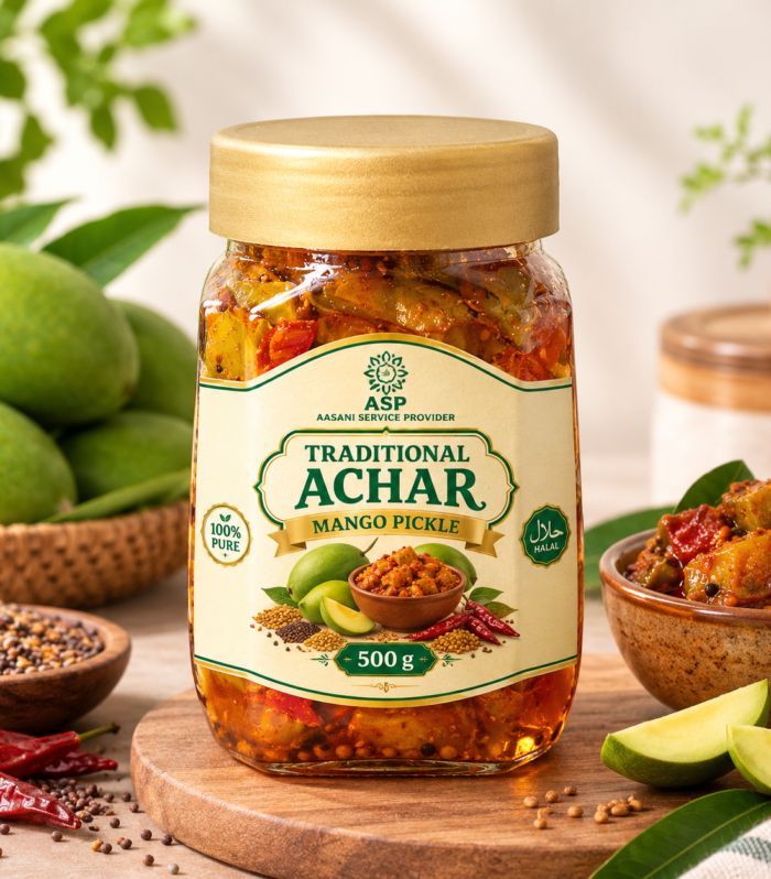 ASP Traditional Achar (Mango Pickle) - 1 kg